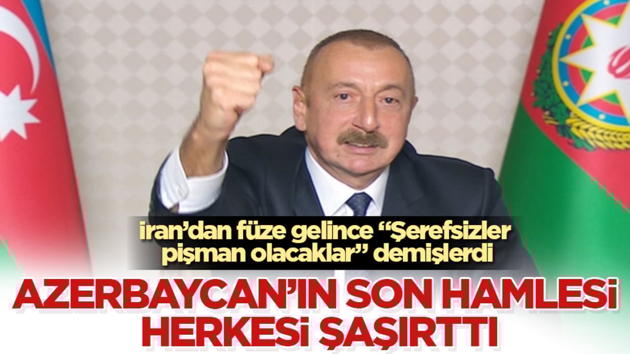 İran’dan füze gelince "Şerefsizler pişman olacaklar" demişlerdi! Azerbaycan’ın son hamlesi herkesi şaşırttı