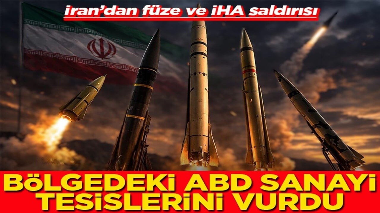 İran’dan füze ve İHA saldırısı Bölgedeki ABD sanayi tesislerini vurdu