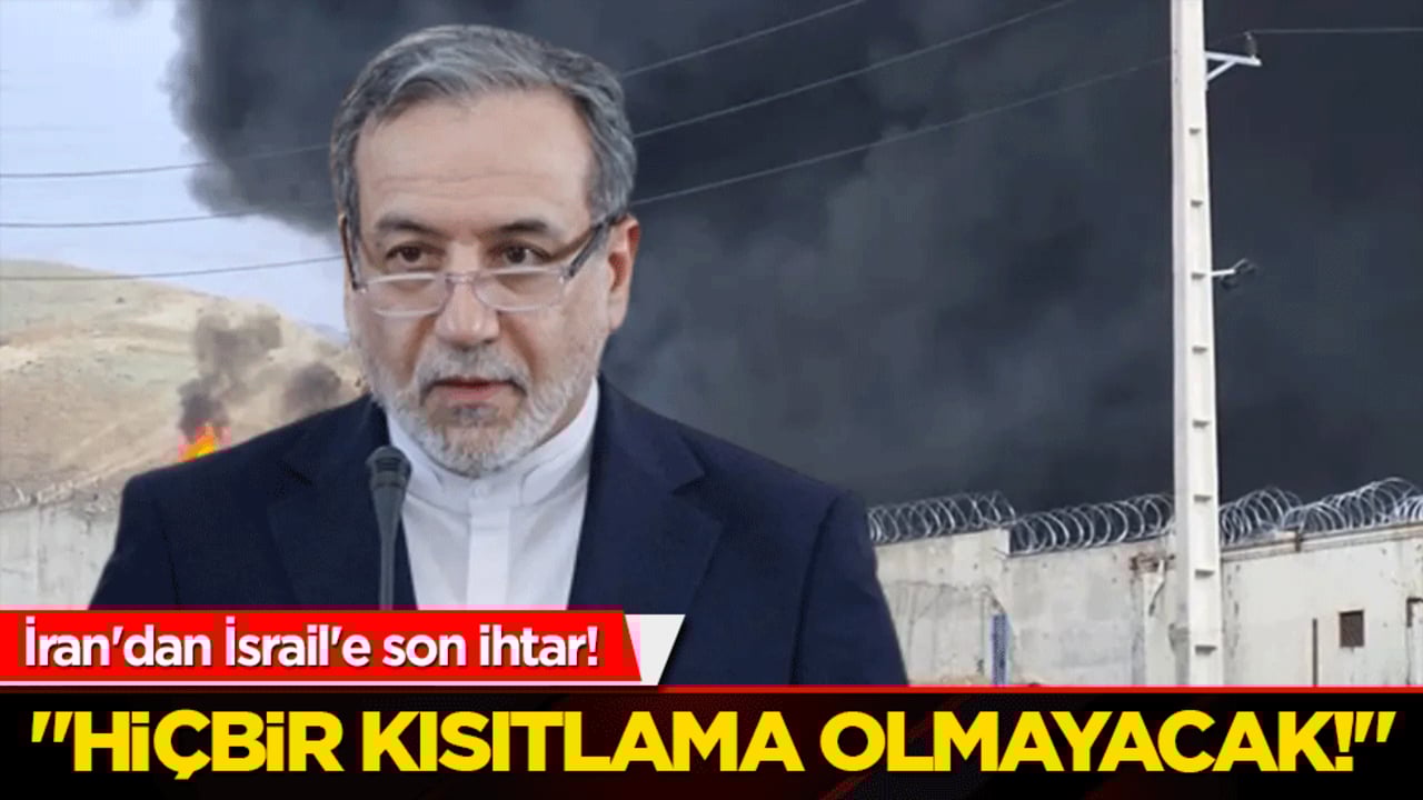 İran'dan İsrail'e son ihtar! "Hiçbir kısıtlama olmayacak!"