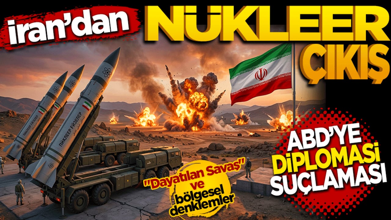 İran’dan nükleer çıkış! ABD'ye diplomasi suçlaması: "Ciddi değiller"
