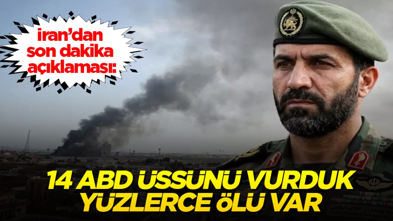 İran’dan son dakika açıklaması: 14 ABD üssünü vurduk, yüzlerce ölü var