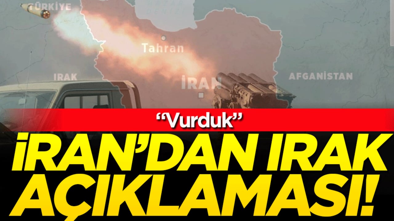 İran'dan son dakika Irak açıklaması: Vurduk!