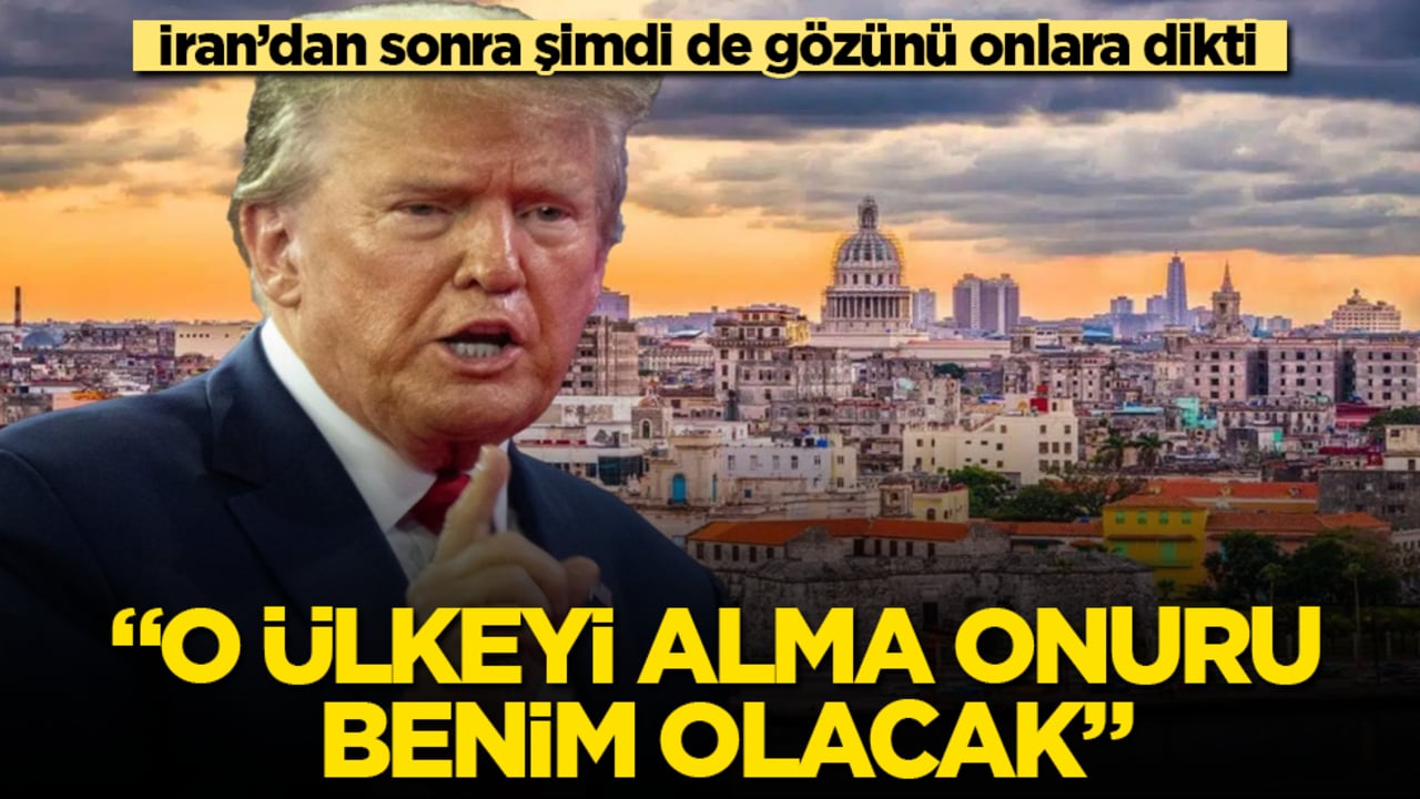 İran’dan sonra şimdi de gözünü onlara dikti! Asla durmayan Trump: O ülkeyi alma onuru benim olacak
