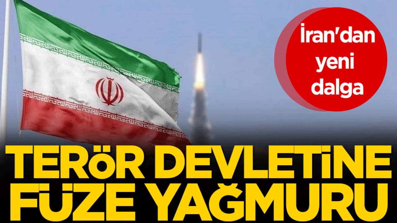İran'dan yeni dalga: Terör devletine füze yağmuru!