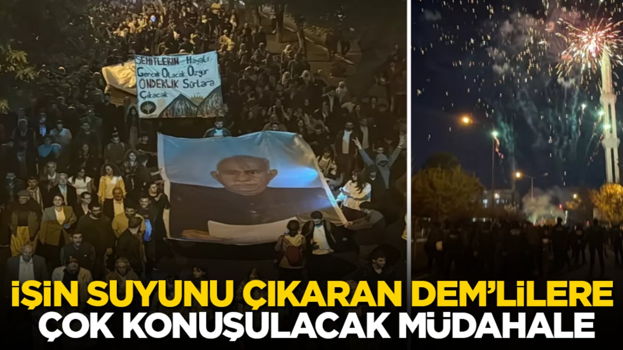 İşin suyunu çıkaran DEM’lilere çok konuşulacak müdahale