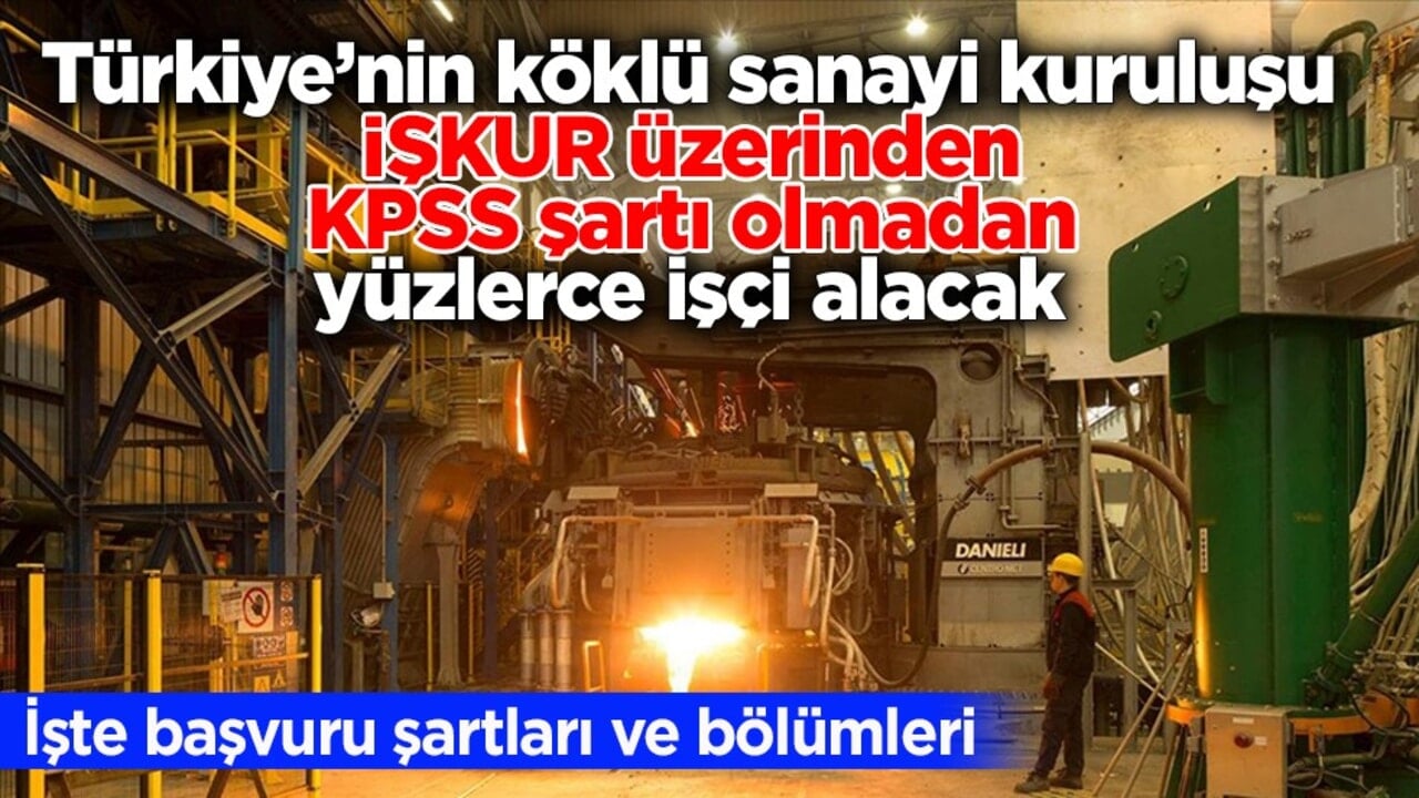 İŞKUR, KPSS şartı olmadan 410 işçi alacak! İşte başvuru şartları ve bölümleri