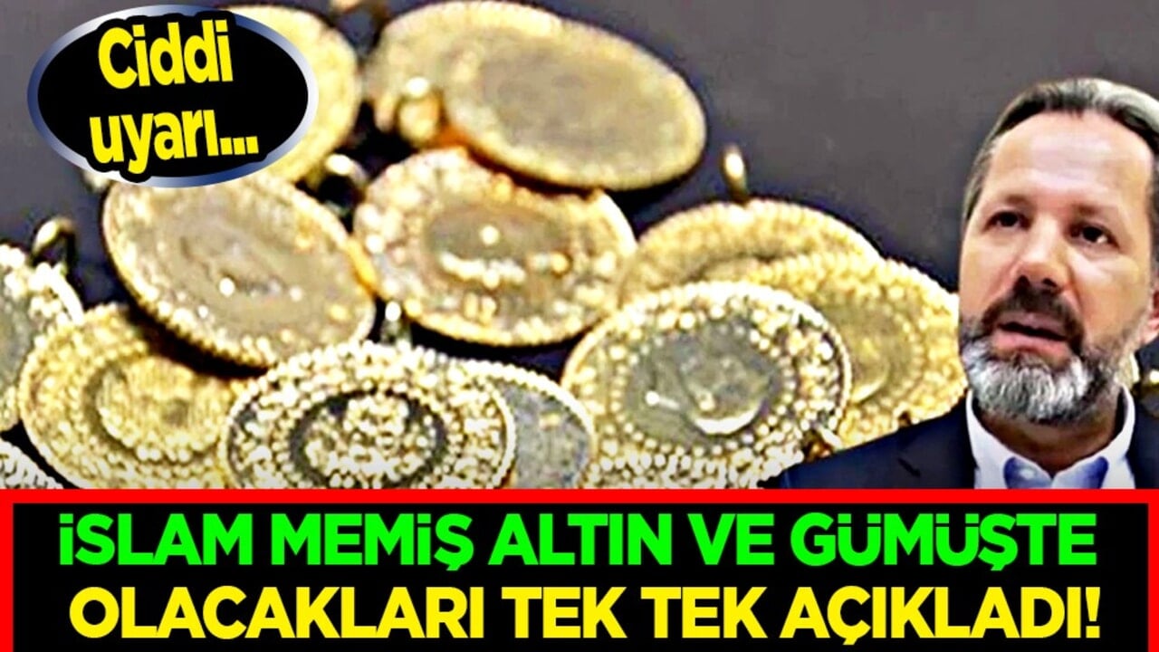 İslam Memiş altın ve gümüşte tehdidini yineledi! 'Boşuna hayal kurmayın' dedi! Tek yapılması gereken...