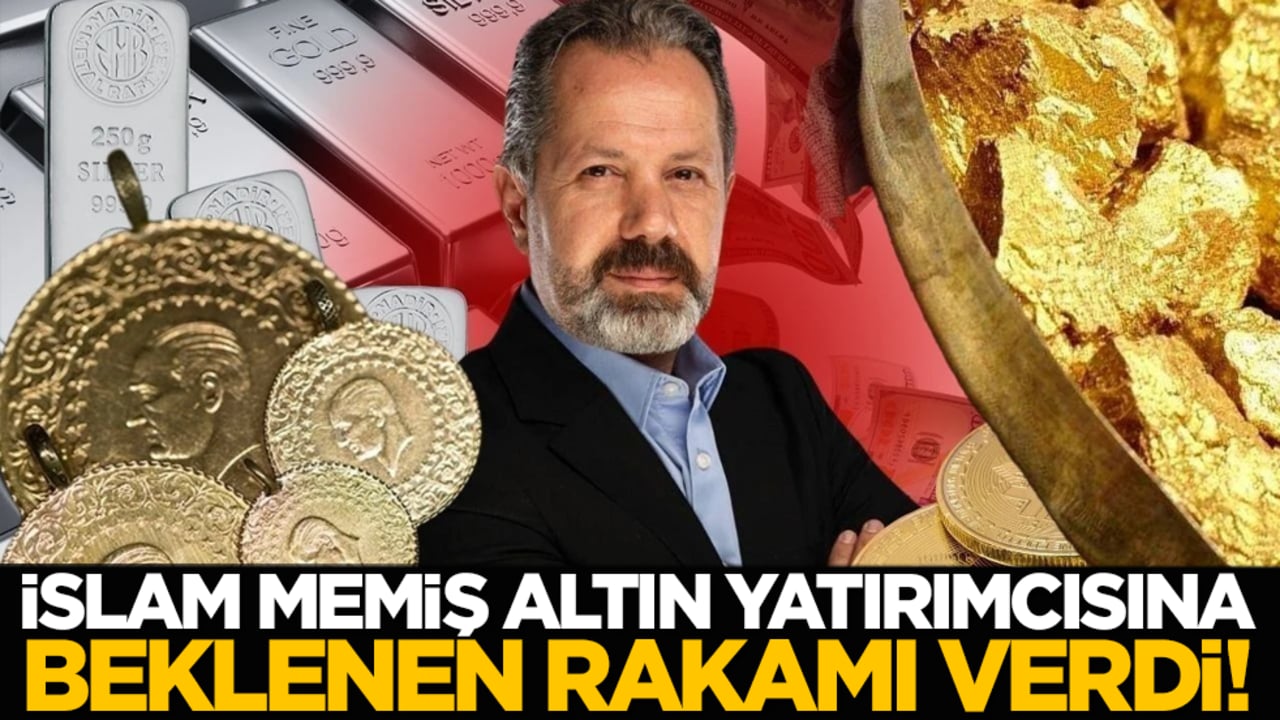 İslam Memiş altın yatırımcısına beklenen rakamı verdi!