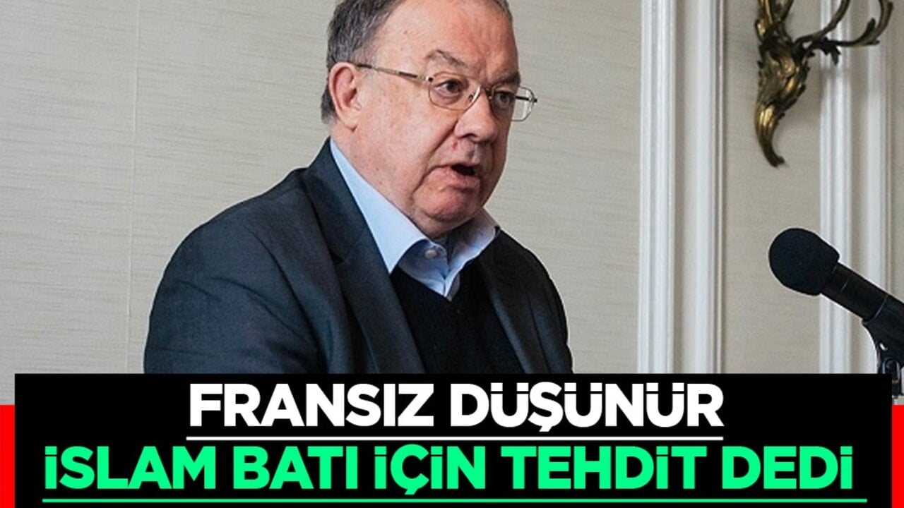 İslam varoluşsal bir tehdit olarak görülüyor diyen Olivier Roy, Batı ile İslam dünyası hakkında açıklama yaptı