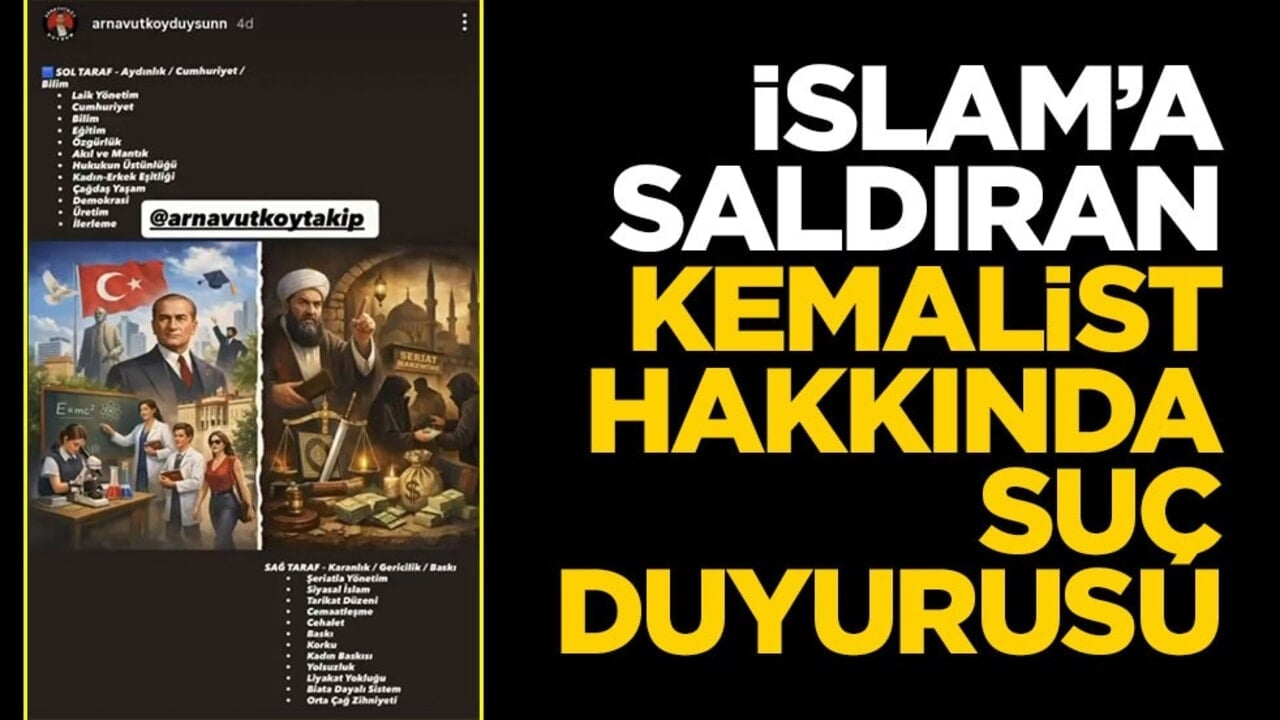 İslam'a saldıran muhteris hakkında suç duyurusu