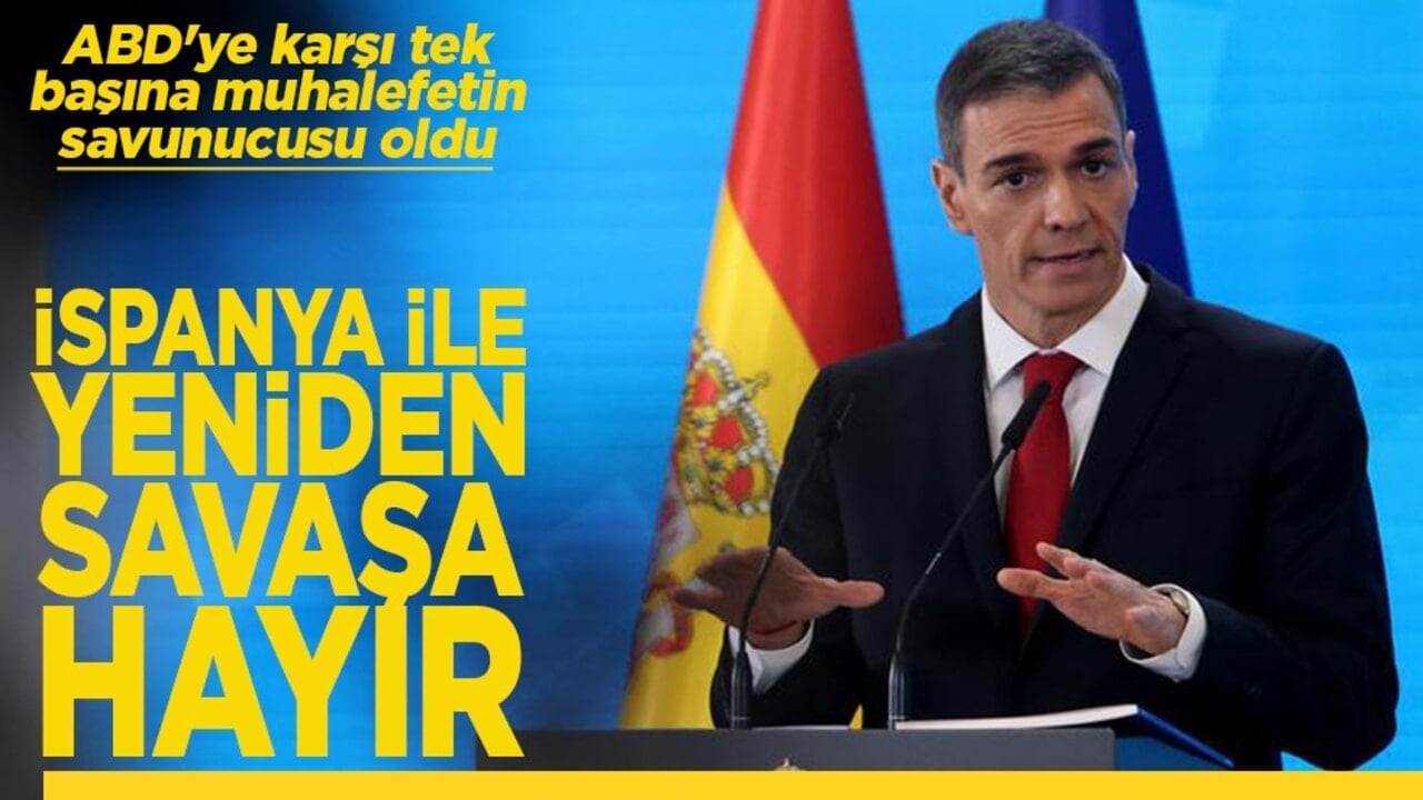 İspanya ile yeniden "savaşa hayır"