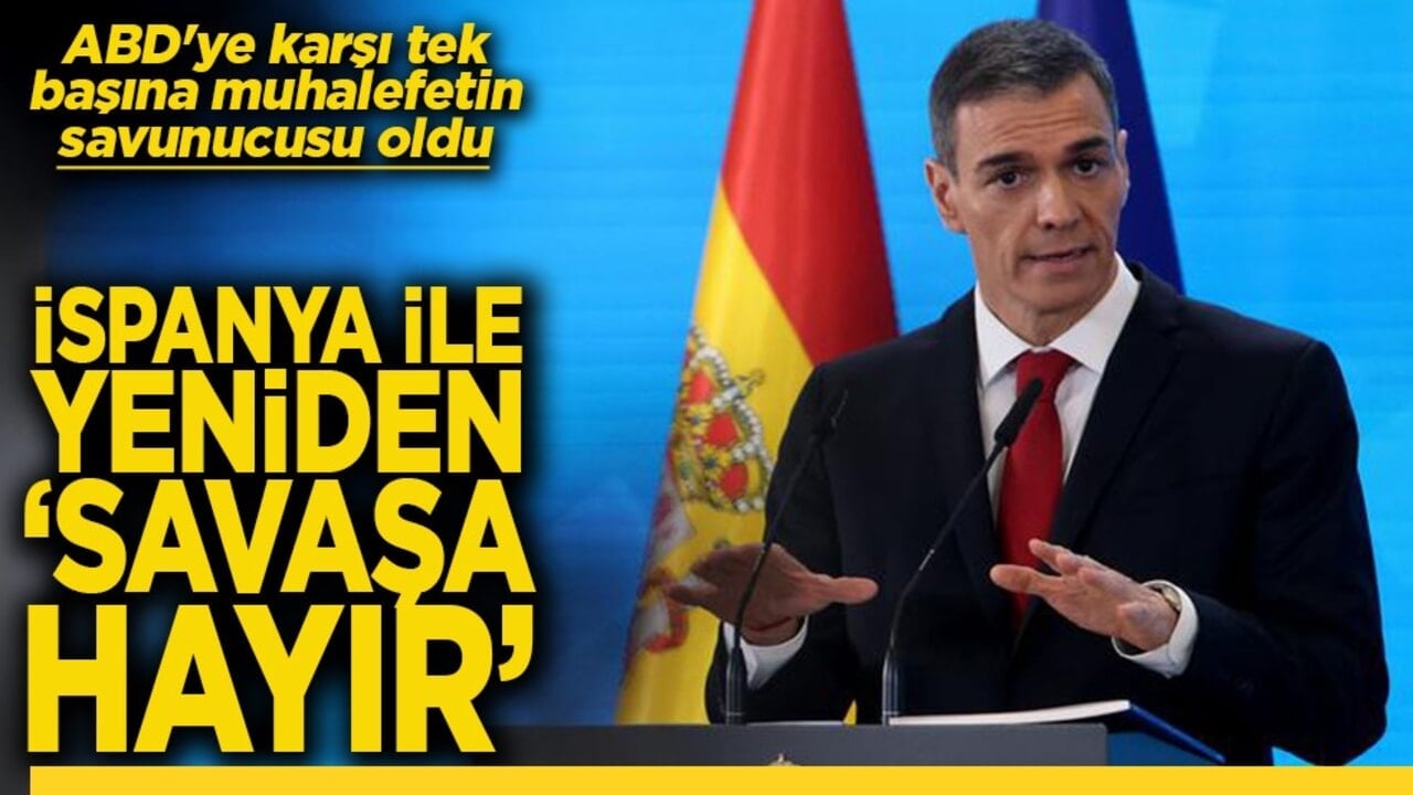 İspanya ile yeniden "savaşa hayır"