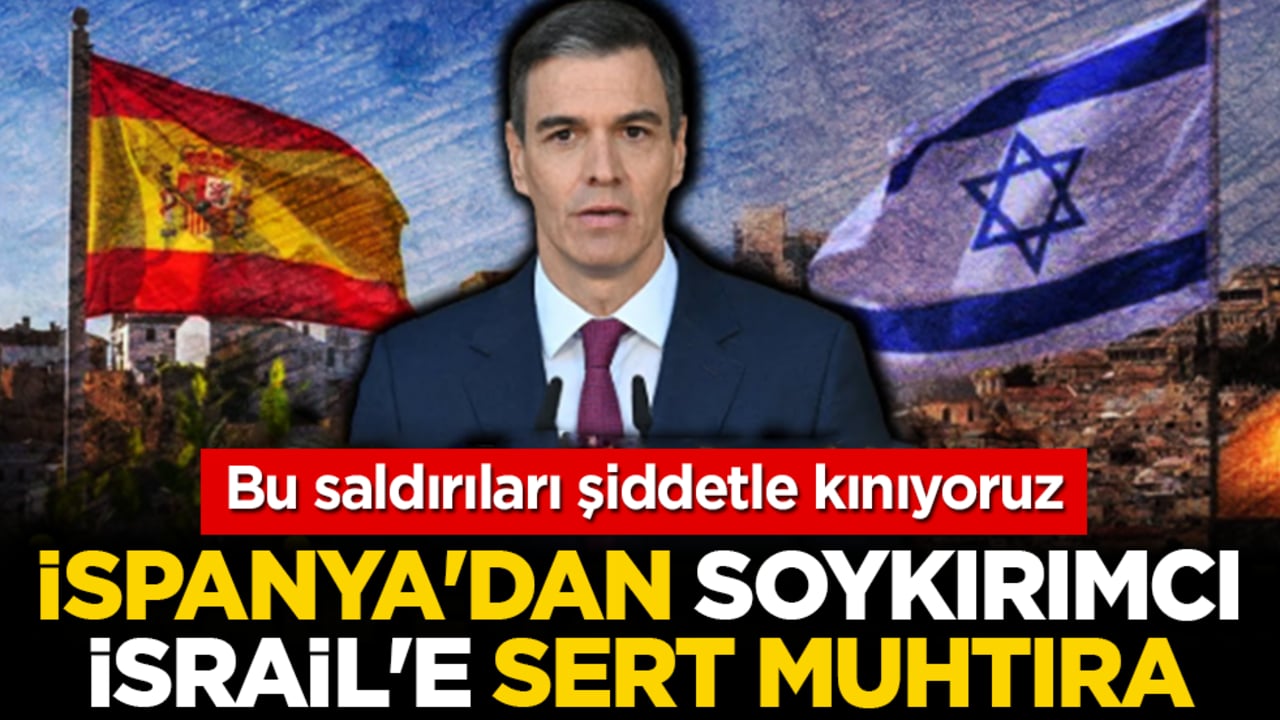 İspanya’dan soykırımcı İsrail’e sert muhtıra: Lübnan’a yapılan saldırıları şiddetle kınıyoruz