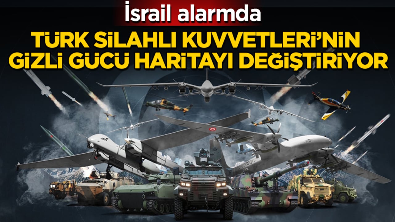 İsrail alarmda! Türk Silahlı Kuvvetleri’nin gizli gücü haritayı değiştiriyor