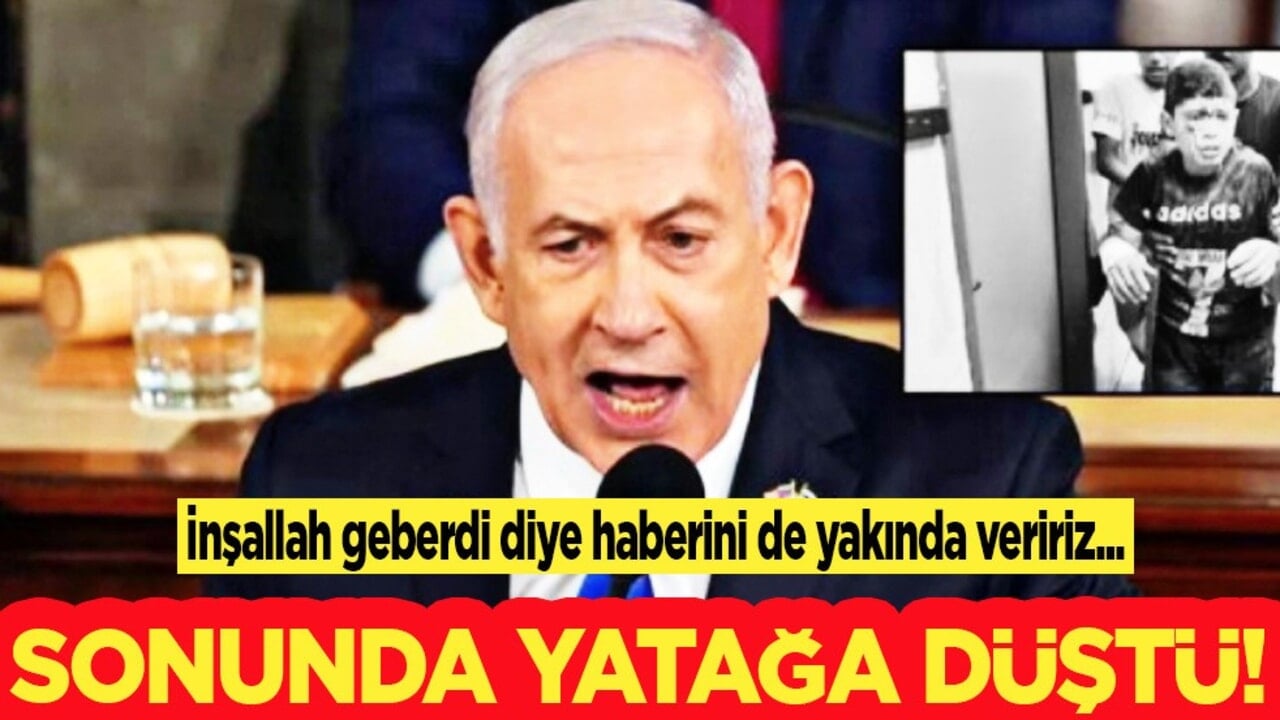 İsrail Başbakanı Netanyahu, ateşkesin ardından yataklara düştü! Programları iptal edildi
