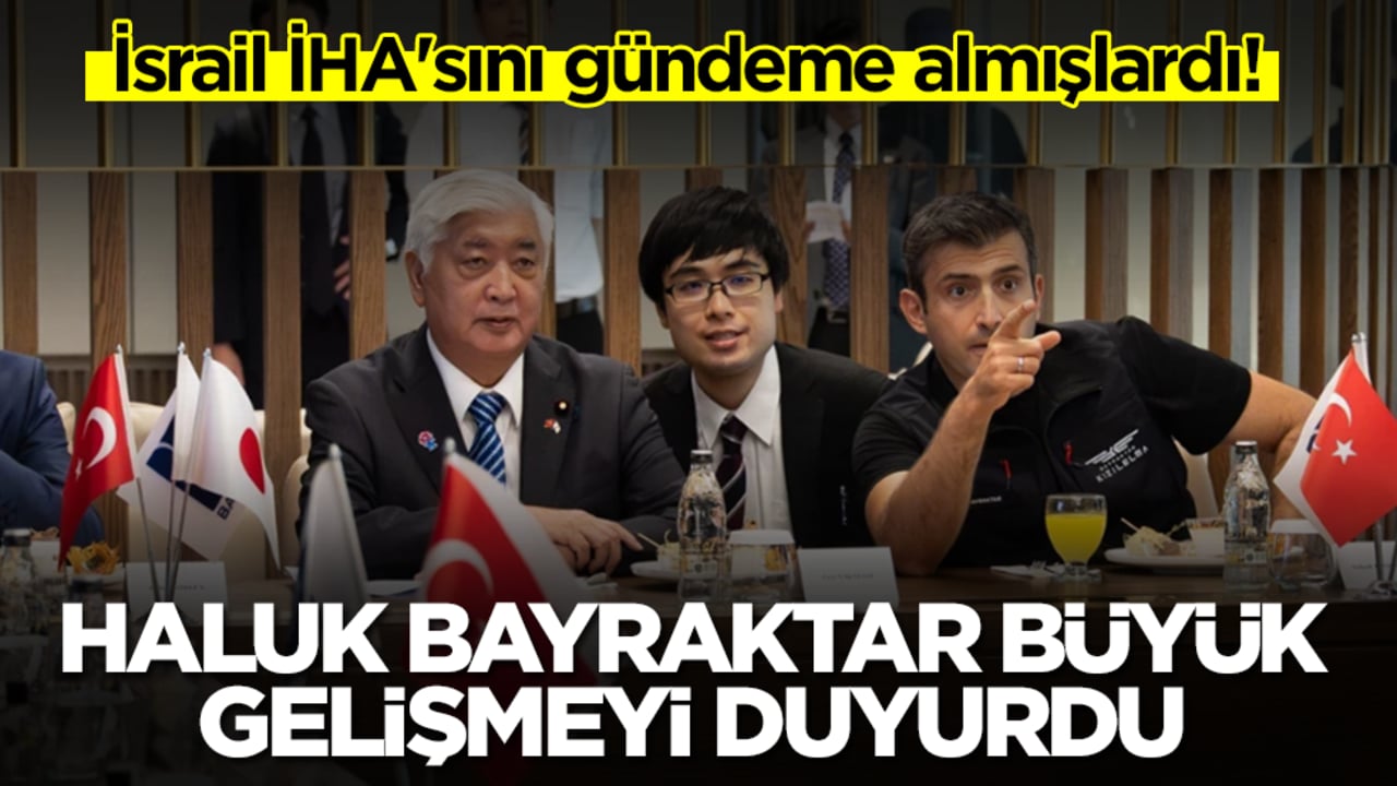 İsrail İHA'sını gündeme almışlardı! Haluk Bayraktar büyük gelişmeyi duyurdu
