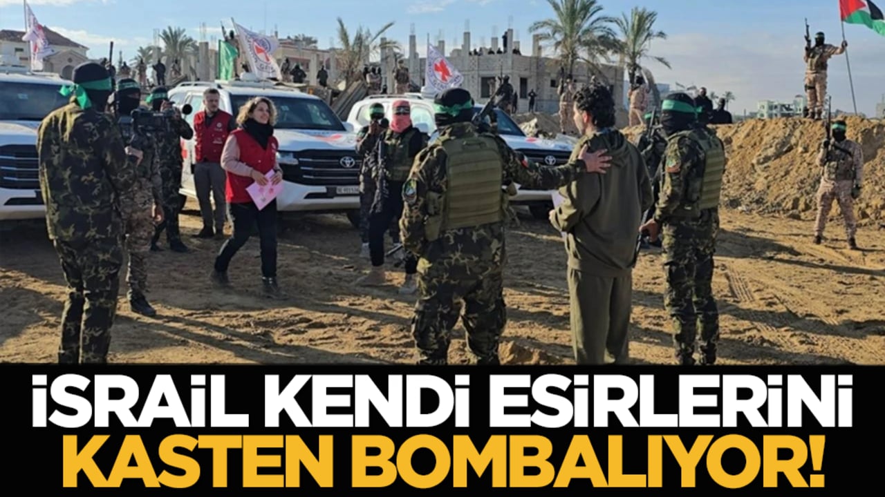 İsrail kendi esirlerini kasten bombalıyor!