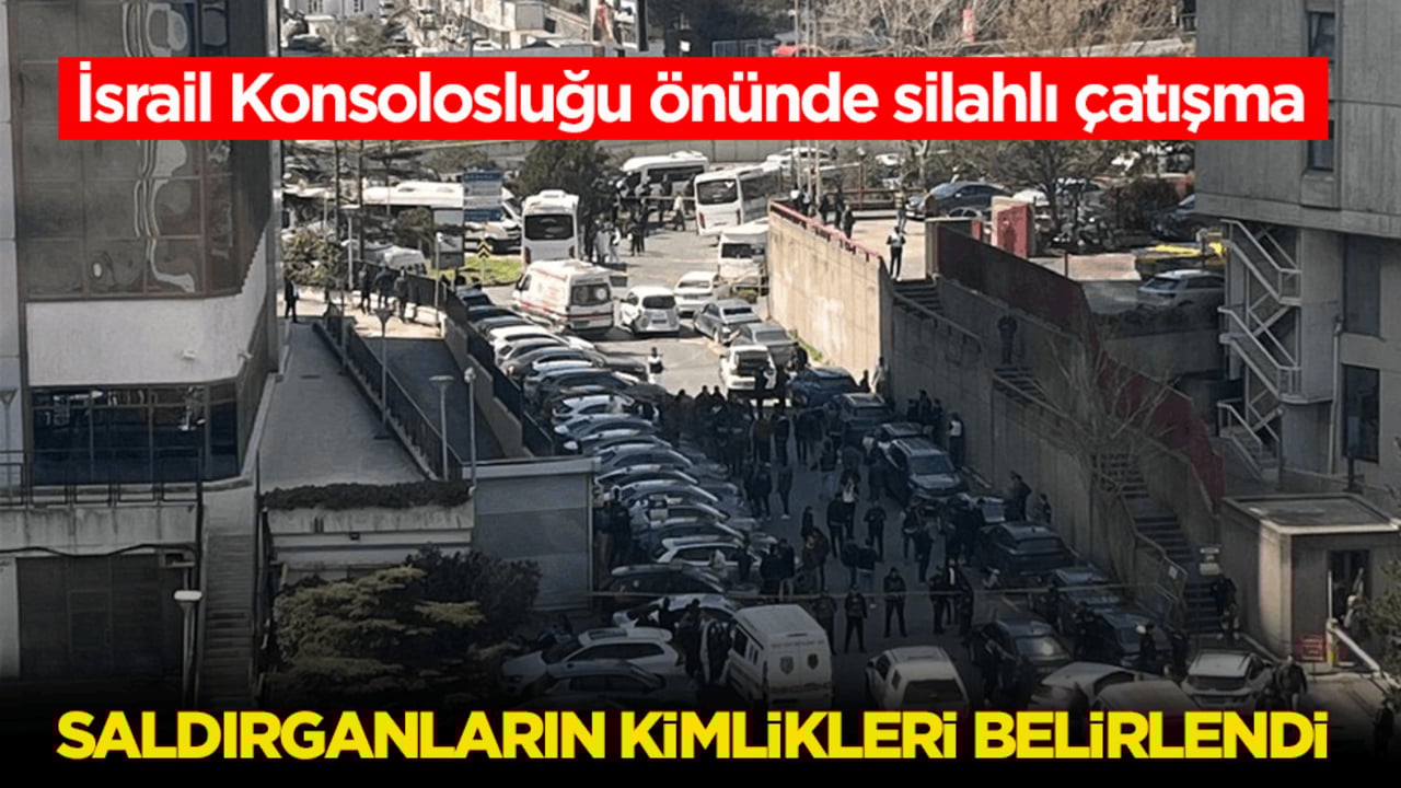 İsrail Konsolosluğu önünde silahlı çatışma! Saldırganların kimlikleri belirlendi