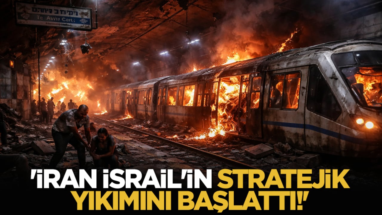 İsrail medyası: 'İran İsrail'in stratejik yıkımını başlattı!'