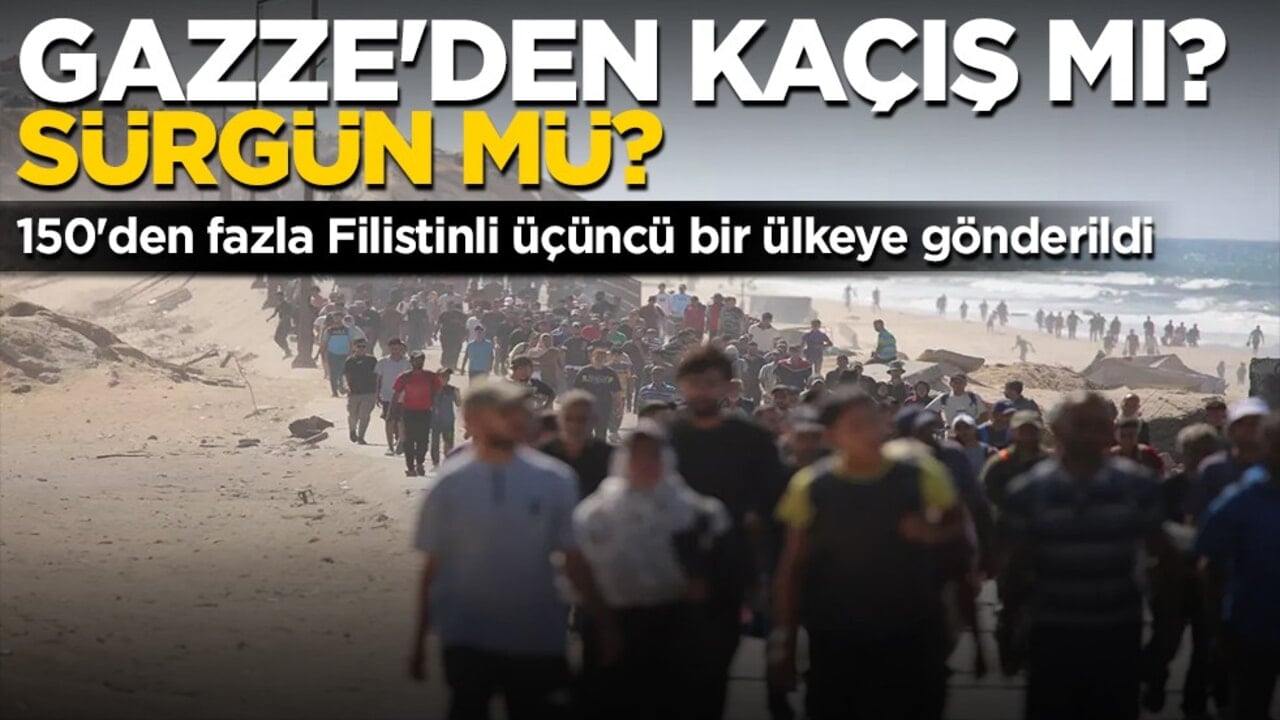 İsrail ordusu 150'den fazla Filistinliyi Gazze'den üçüncü bir ülkeye gönderdiğini itiraf etti