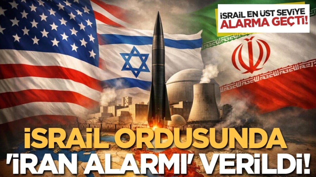 İsrail ordusu 'İran saldırısı' için yüksek alarma geçti!'