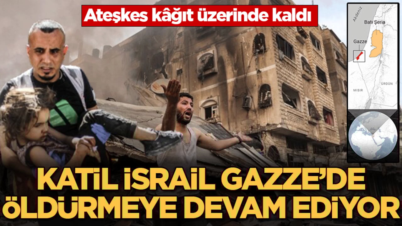 İsrail terörü devam ediyor: Ateşkes anlaşmasına rağmen 393 masum daha katledildi