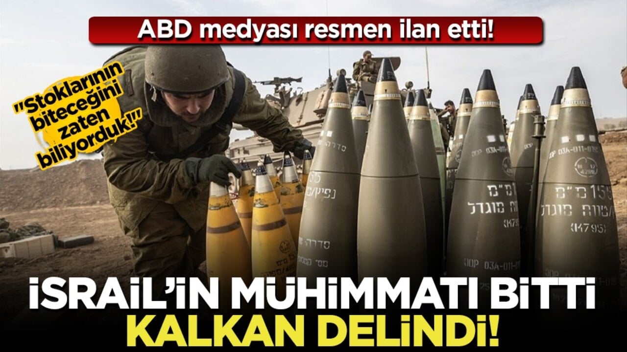 İsrail’de mühimmat paniği: "Füze savunma stokları tükenmek üzere!"