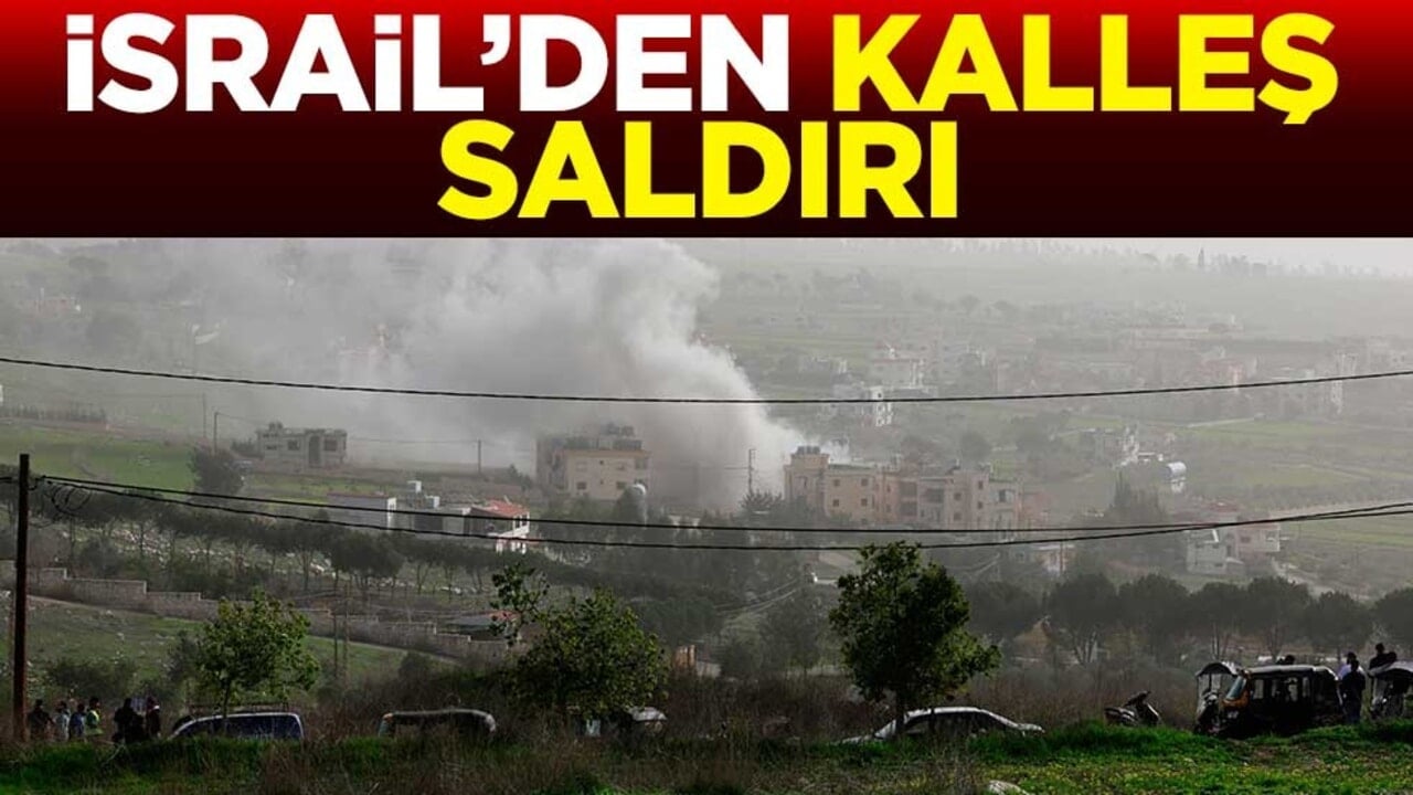 İsrail'den kalleş saldırı