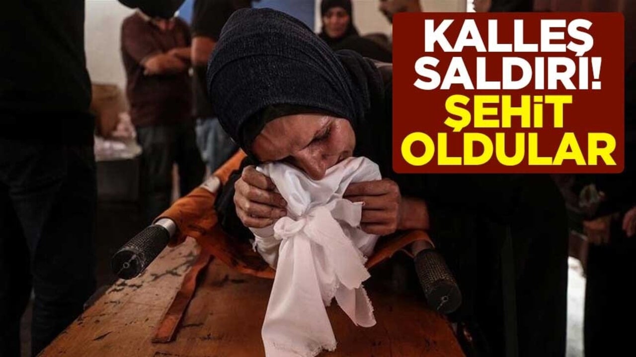 İsrail'den kalleş saldırı! Şehit oldular