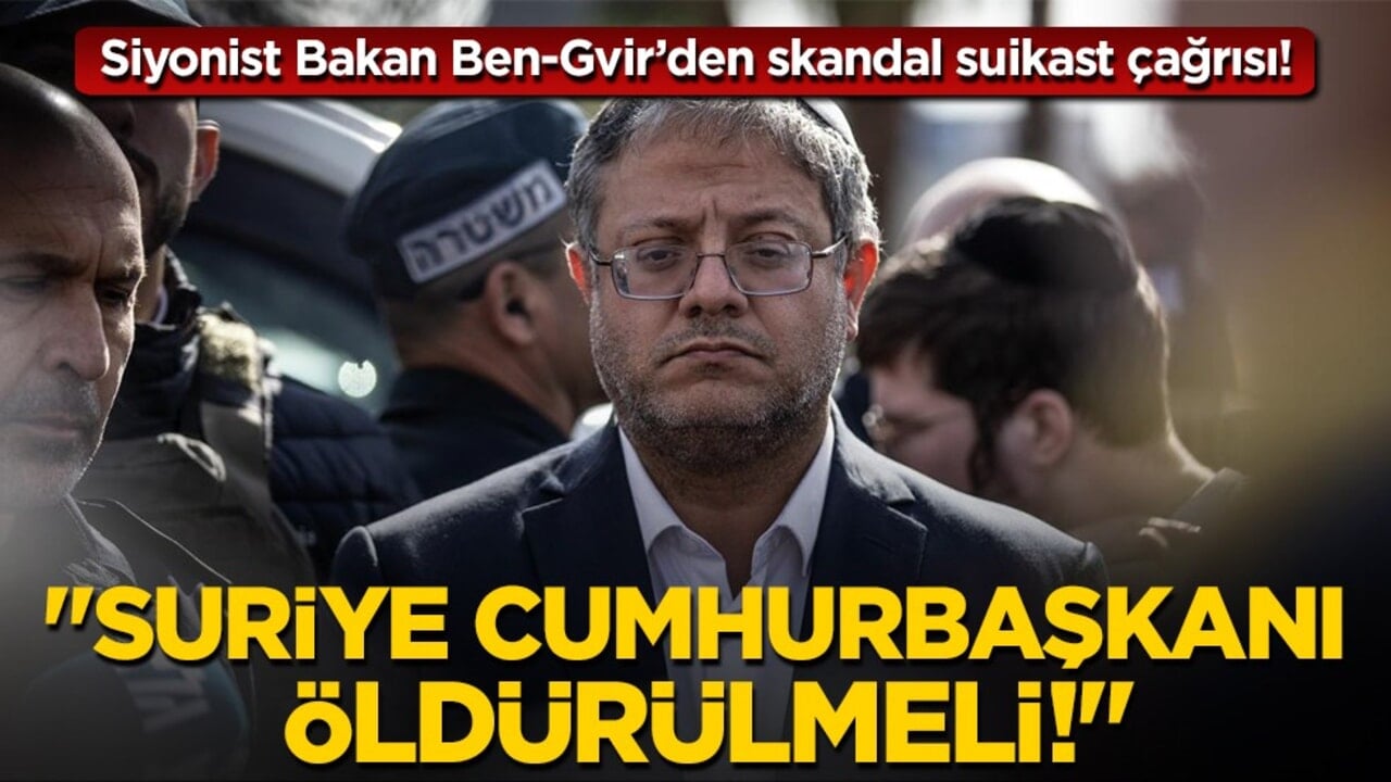 İsrail'den Suriye'ye suikast tehdidi: "Ahmed eş-Şara öldürülmeli!"