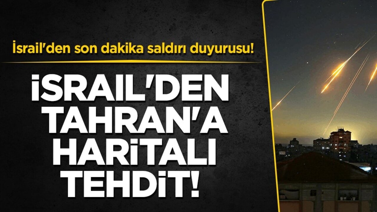 İsrail'den Tahran'a yeni saldırı dalgası