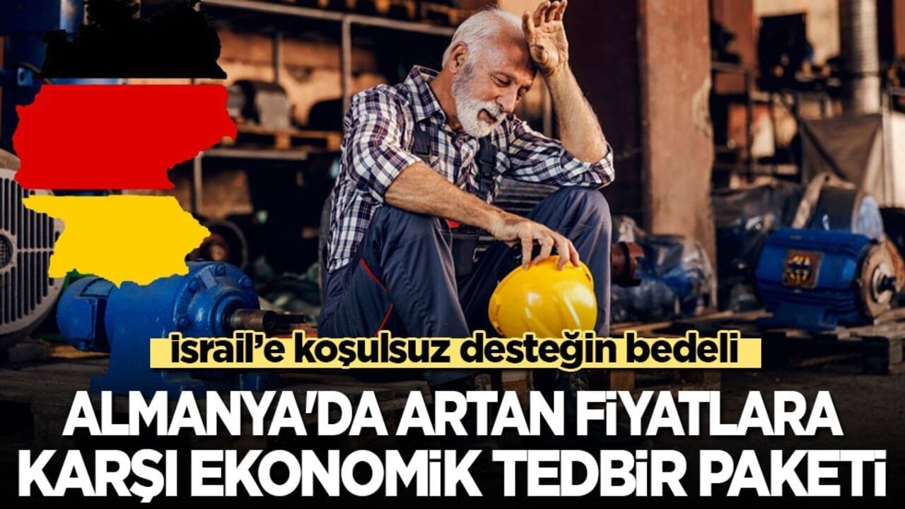 İsrail’e koşulsuz desteğin bedeli: Almanya'dan artan fiyatlara karşı ekonomik tedbir paketi