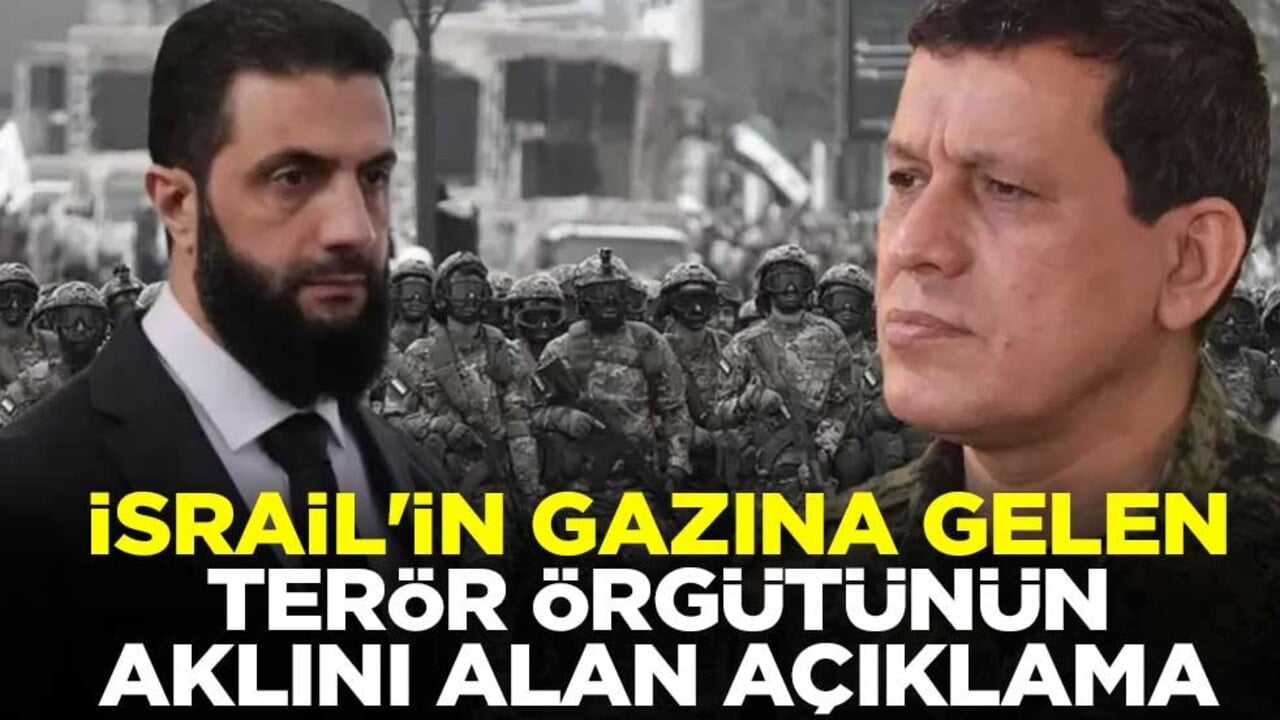 İsrail'in gazına gelen terör örgütünün aklını alan açıklama