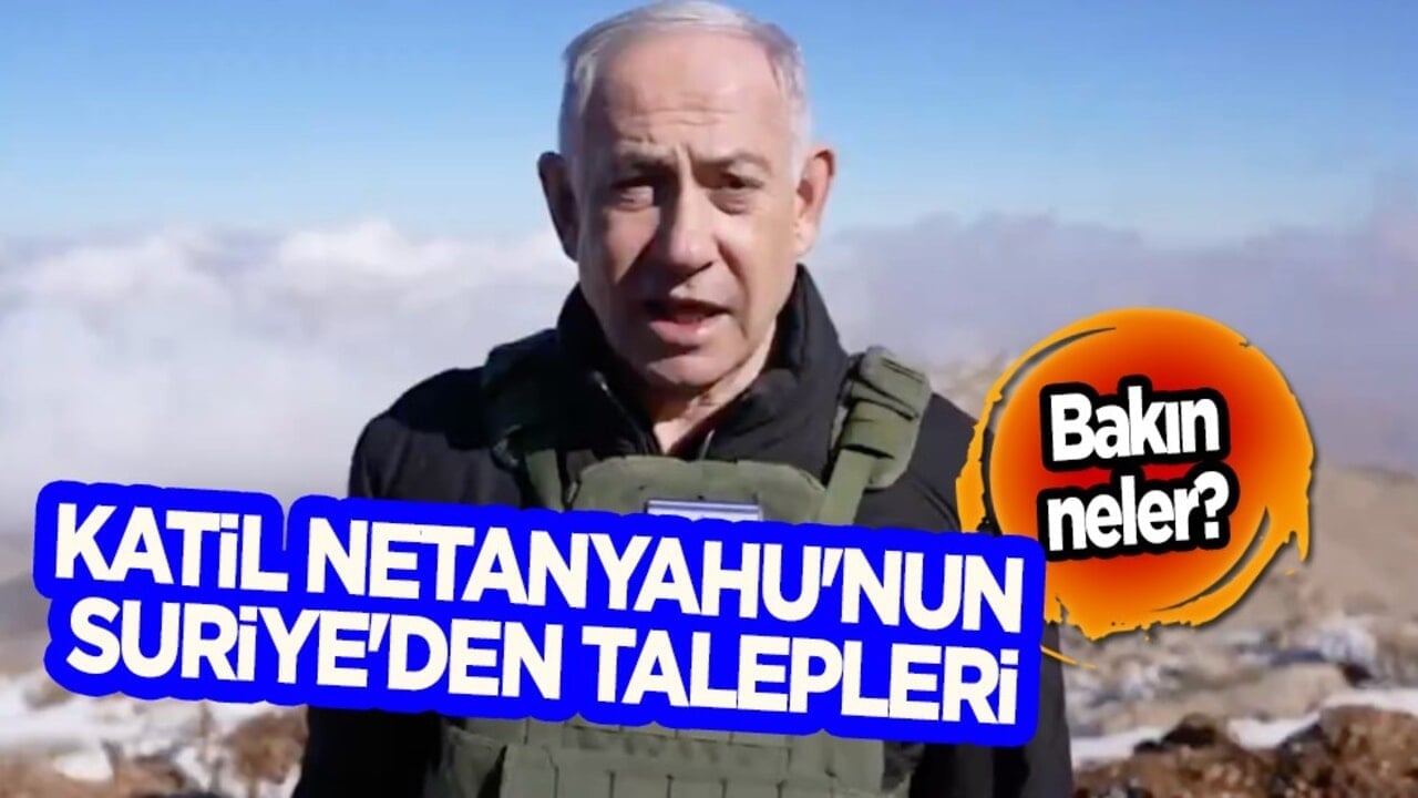  İsrail'in Suriye Cumhurbaşkanı Şara'dan talepleri neler? Katil Netanyahu'dan talep