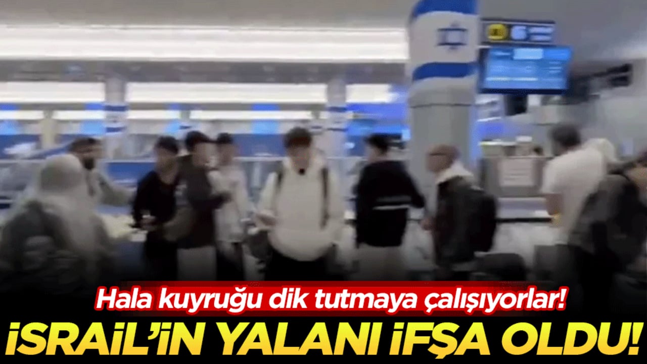 İsrail'in yalanı ifşa oldu! Hala kuyruğu dik tutmaya çalışıyorlar!
