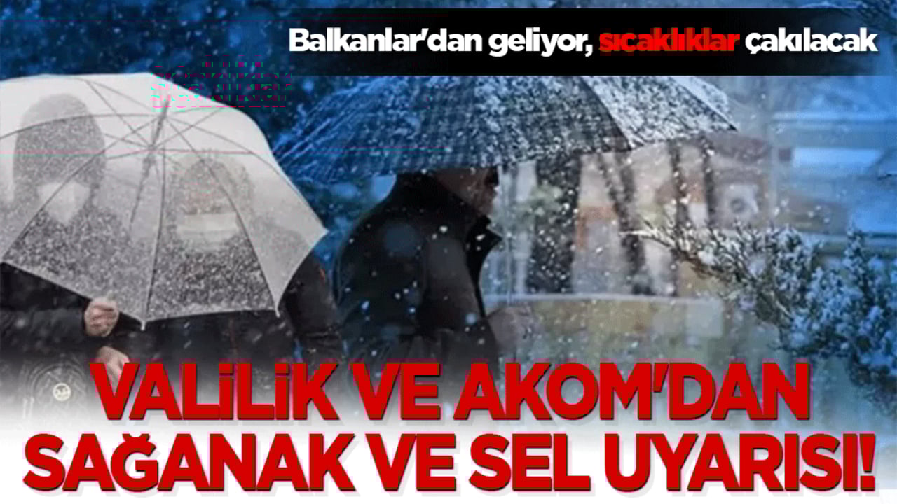 İstanbul'da bahar havası yerini kış provasına bırakıyor! Balkanlar'dan geliyor, sıcaklıklar çakılacak