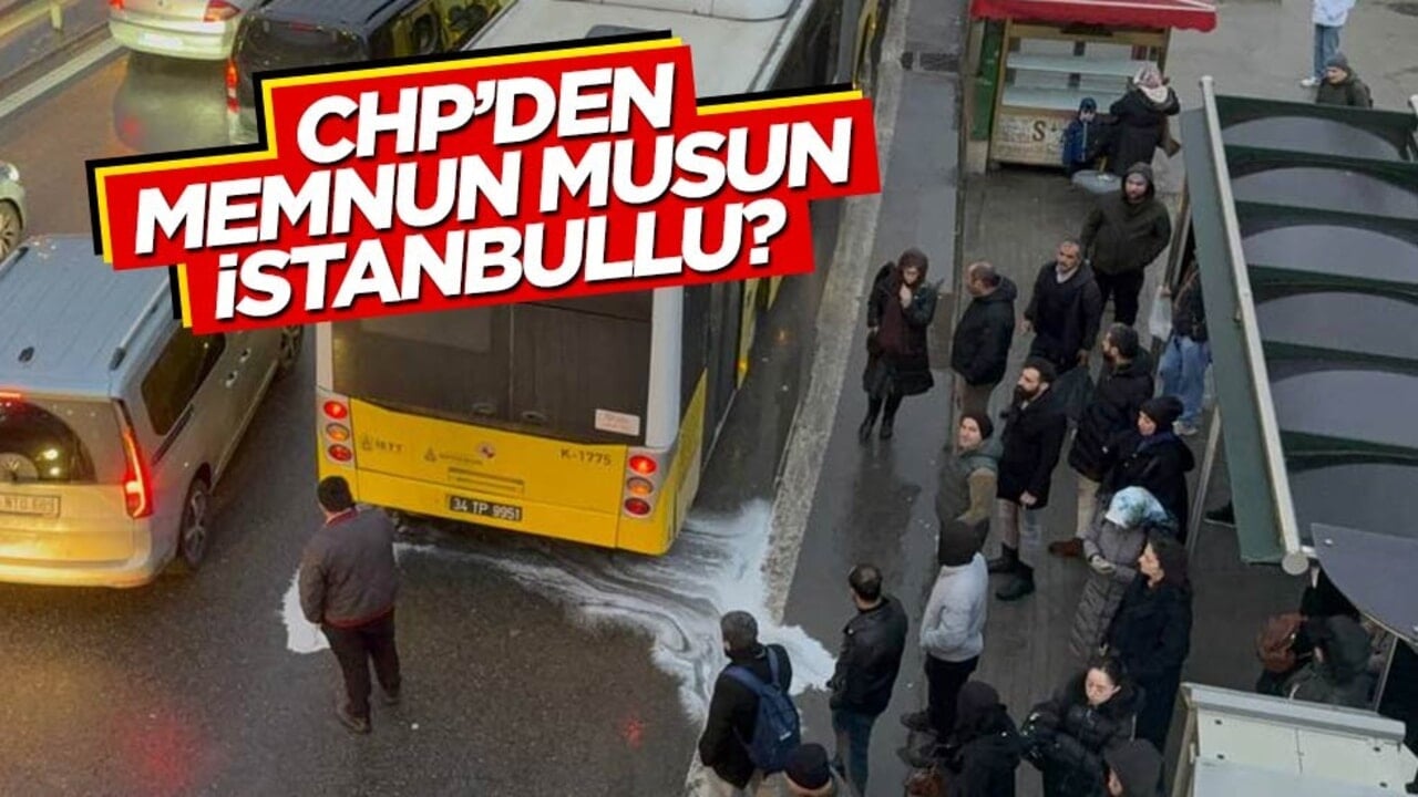 İstanbul’da her zamanki gibi otobüs yangını