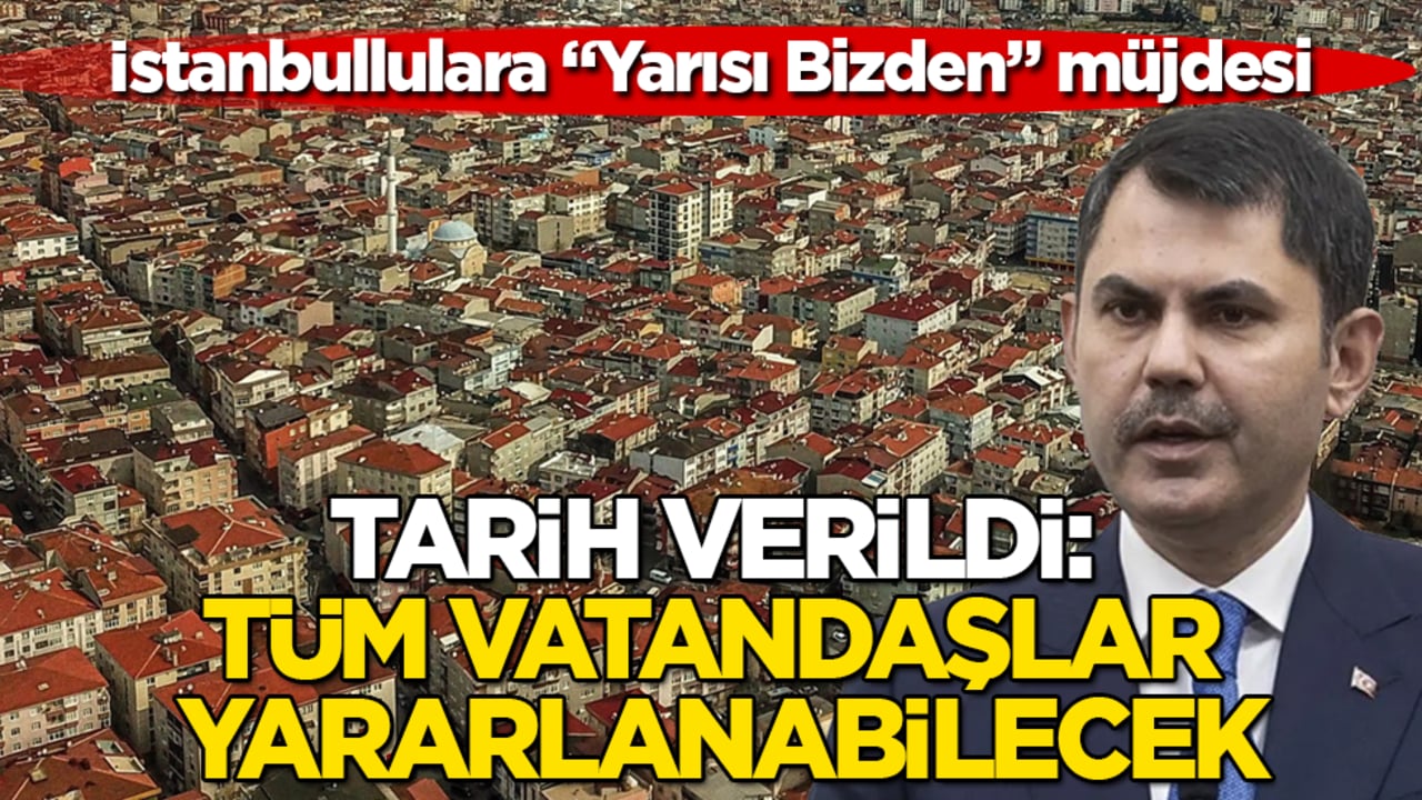 İstanbullulara "Yarısı Bizden" müjdesi! Tarih verildi: Tüm vatandaşlar yararlanabilecek