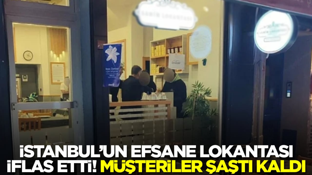 İstanbul'un efsane lokantası iflas etti! Vedat Milor'un tavsiyte listesindeydi, müşterileri şaşkına uğradı