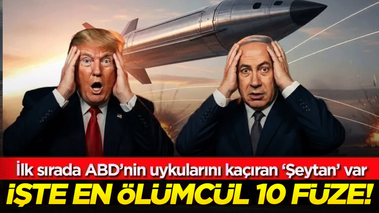 İşte dünyanın en ölümcül 10 füzesi! İlk sırada ABD'nin uykularını kaçıran 'Şeytan' var!