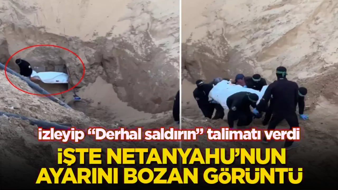 İşte Netanyahu’nun ayarını bozan görüntü! İzleyip "Derhal saldırın" talimatı verdi