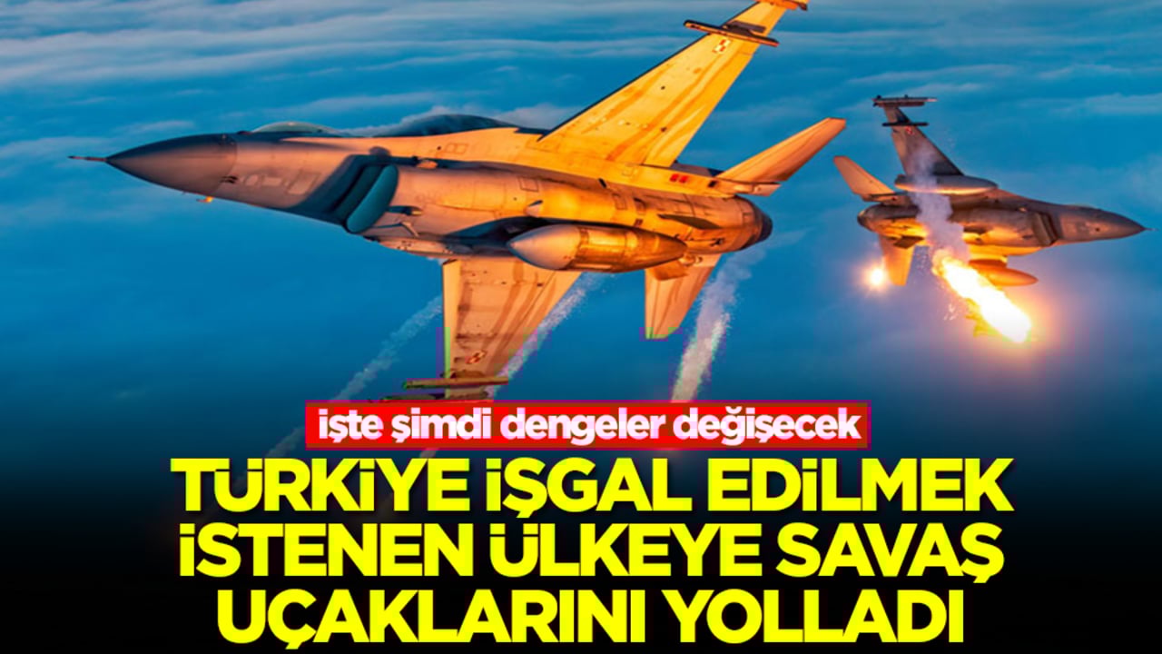 İşte şimdi dengeler değişecek: Türkiye işgal edilmek istenen ülkeye savaş uçaklarını ve helikopterlerini yolladı