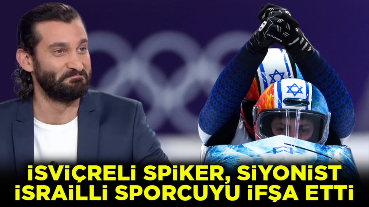 İsviçreli spiker, soykırım destekçisi Siyonist İsrailli sporcuyu böyle ifşa etti