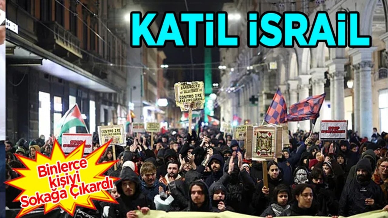 İtalya'da adeta kaos çıktı! Sokaklar katil İsrail yüzünden karıştı! Zorlu sınav: Gerilim artıyor, olay paniğe neden oldu