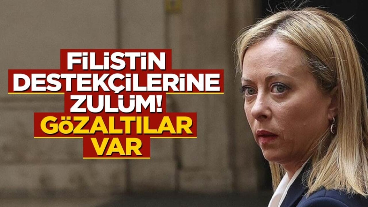 İtalya'da Filistin destekçilerine gözaltı kararı: Gerekçesi tam skandal