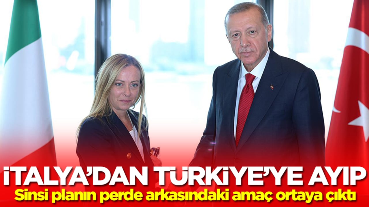 İtalya'dan Türkiye'ye çok büyük ayıp! Sinsi planın perde arkasındaki amaç ortaya çıktı