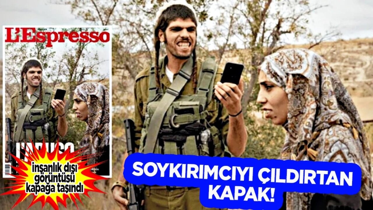 İtalyan dergi istilacıların çirkinliğini yüzlerine vurmuştu: Soykırımcı Katilleri çıldırtan kapak!