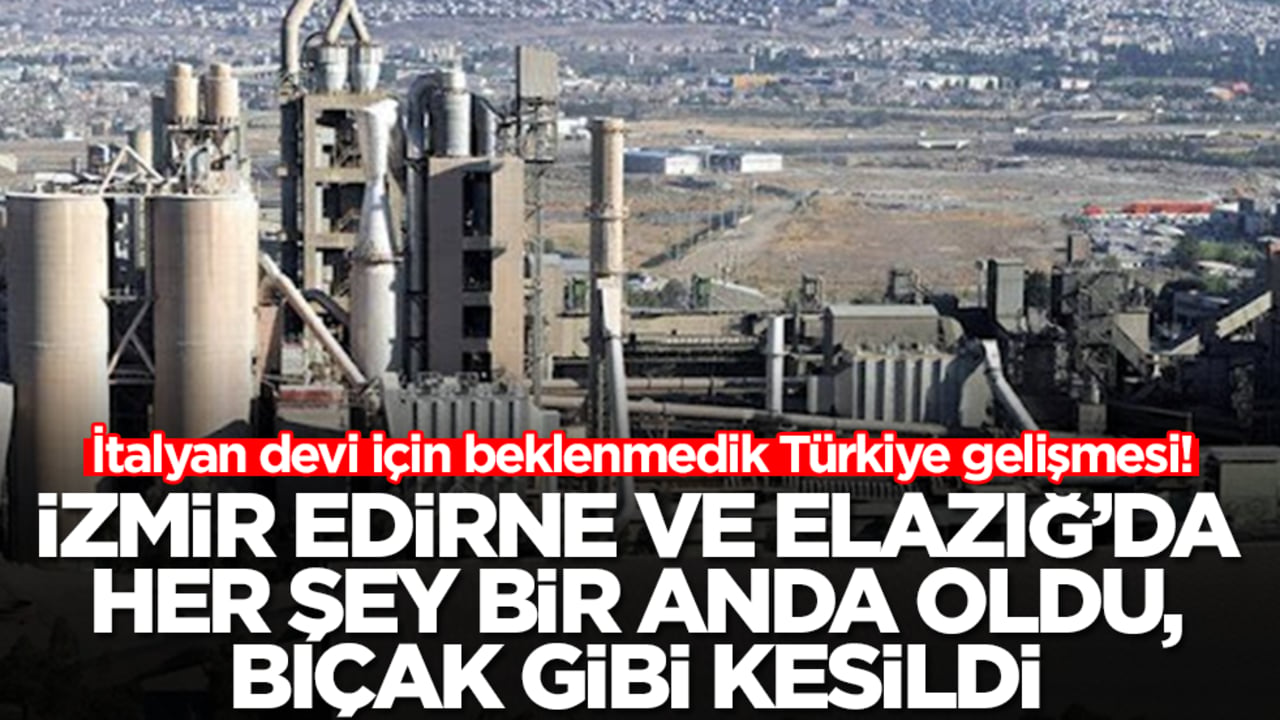 İtalyan devinde Türkiye şoku: İzmir, Edirne ve Elazığ'da her şey bir anda oldu, bıçak gibi kesildi