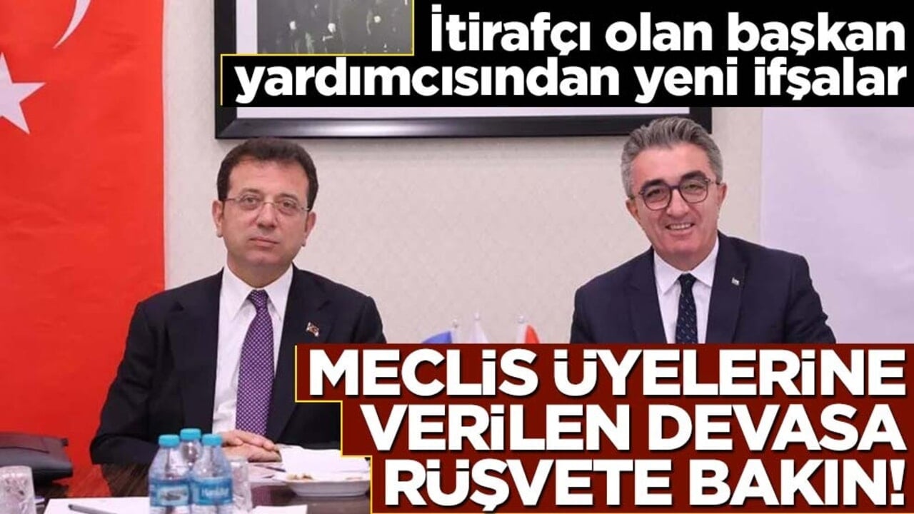İtirafçı olan başkan yardımcısından yeni ifşalar! Meclis üyelerine verilen devasa rüşvete bakın