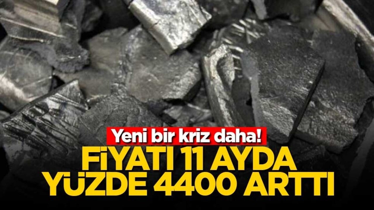 İtriyum krizi teknolojiyi vuracak! Fiyatı 11 ayda yüzde 4400 arttı